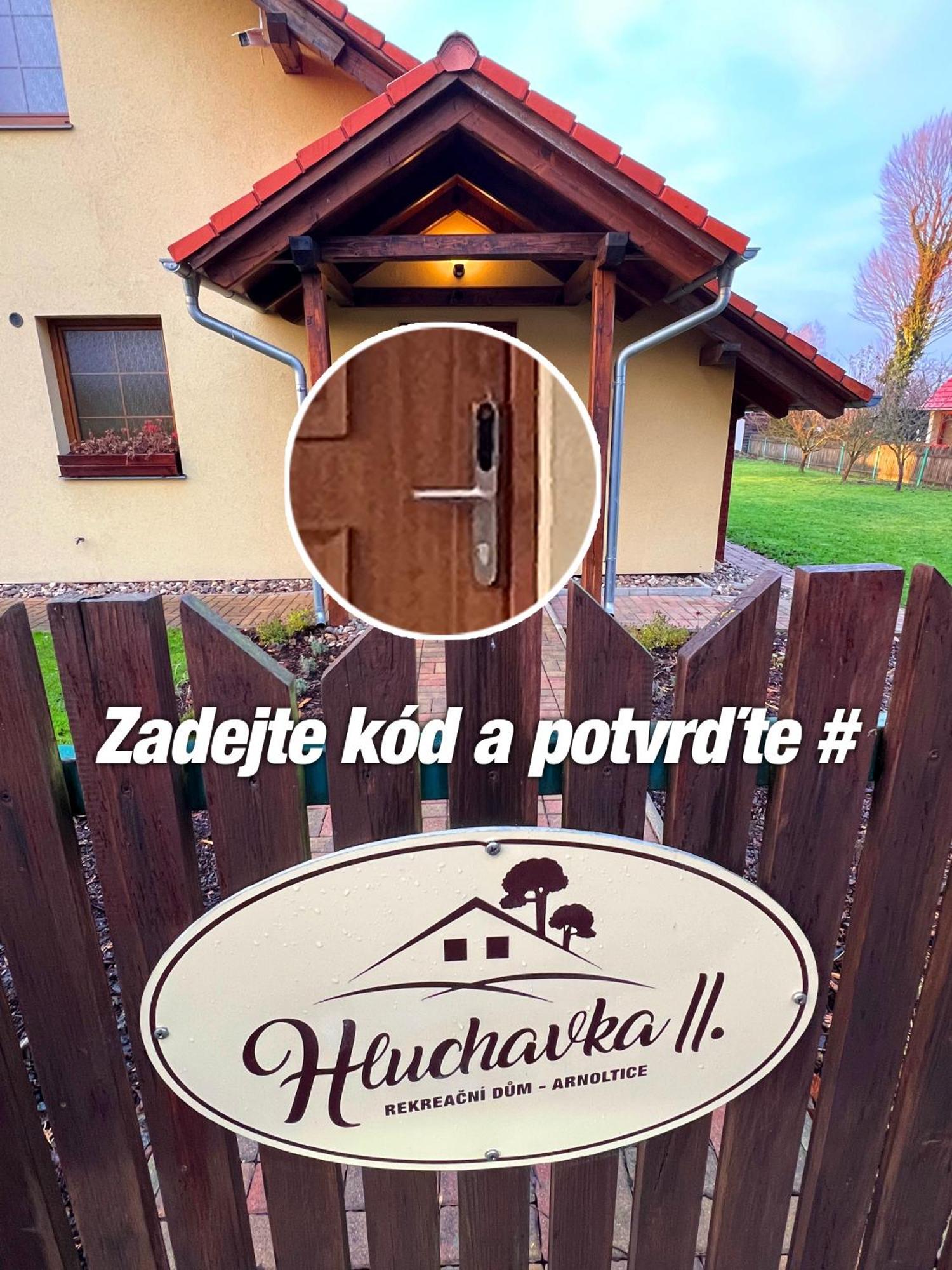 Vila Chata Hluchavka II Arnoltice u Děčína Exteriér fotografie